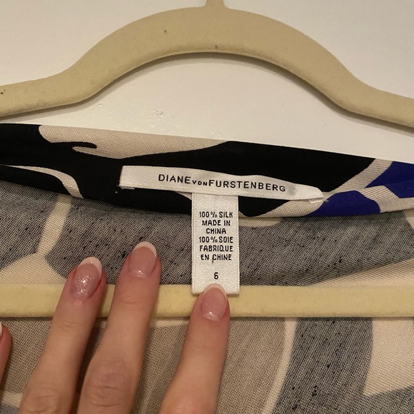 Vintage!!! DVF silk jersey - Picture 2 of 2